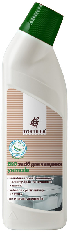 Гель для чищення унітазів TORTILLA, 500мл